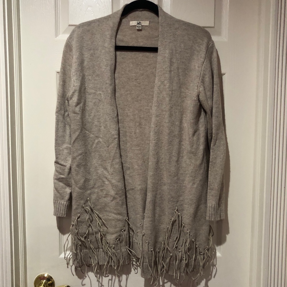Open-Front Cardigan Sweater